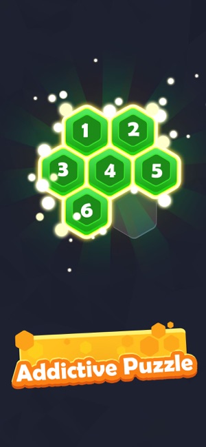 HexFactor: Swipe Crush Fun