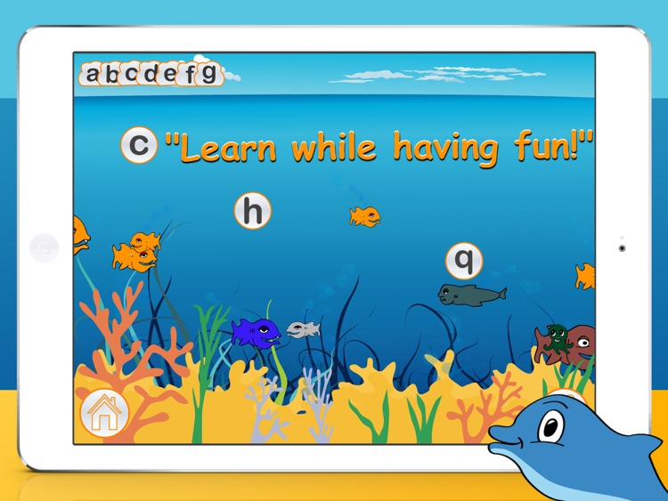 Learn ABC with Laughing Fish screenshot-4