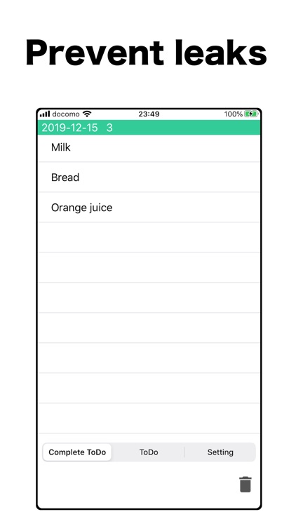 Widget ToDo List : Widget-ToDo