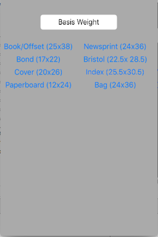 Basis Weight To Grammage - náhled