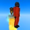 Use your jetpack to fly over the mountain range and navigate safely