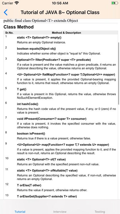 Tutorial of Java screenshot-4