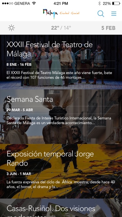 Málaga Turismo screenshot 3