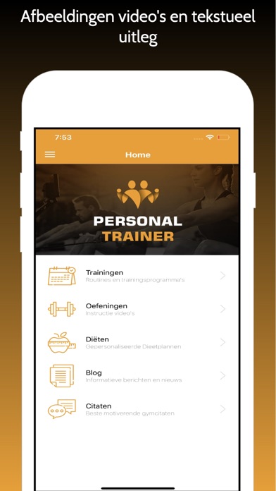 Epic Personal Trainer App screenshot 2