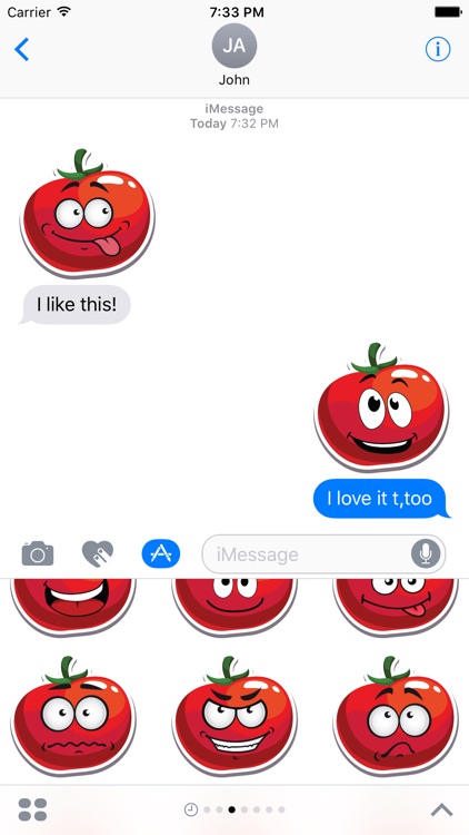 Sticker Me: Tomato Emotion