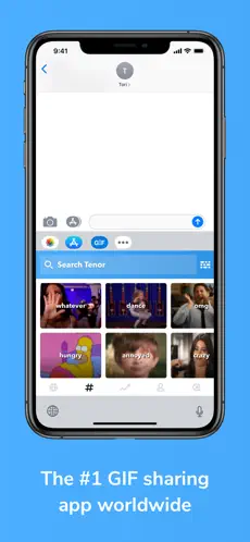 Captura 1 GIF Keyboard iphone