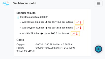 Gas blender toolkit screenshot 3