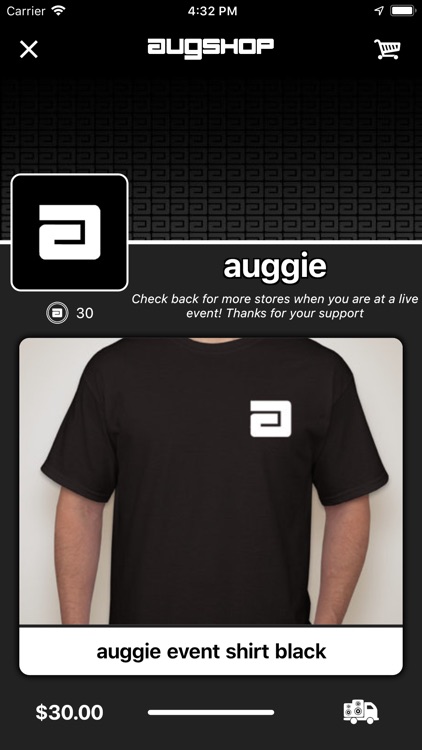 auggie: Live Event Merchandise screenshot-4