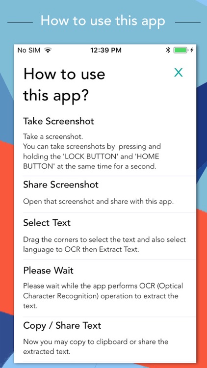 Copy Text On Screen