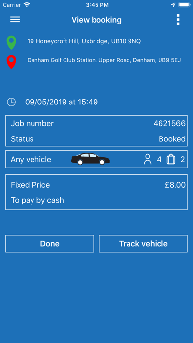 Area Cars - 24 Hour Minicabs screenshot 4