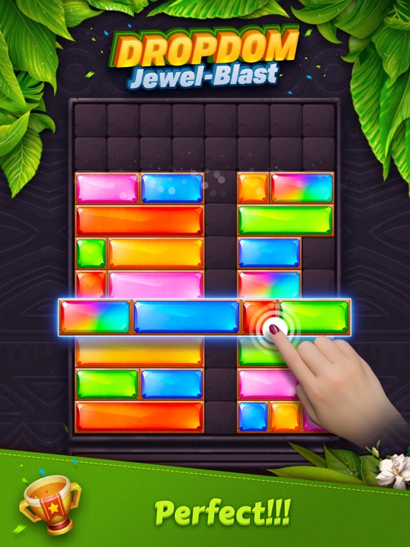 Dropdom™ Jewel Block Puzzle для iPad