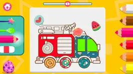 Game screenshot CandyBots Coloring - Baby Game apk