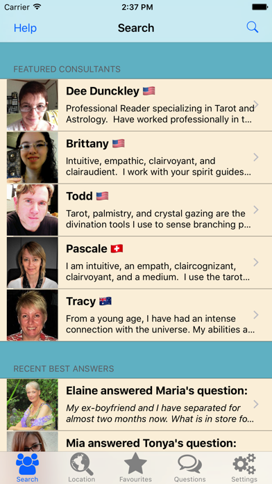 How to cancel & delete Psychics Directory from iphone & ipad 1