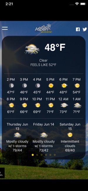 Aspen Weather(圖3)-速報App