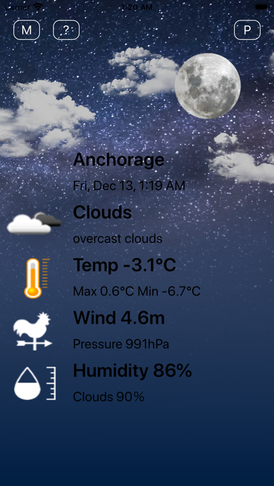 Current Weather CHK screenshot 3