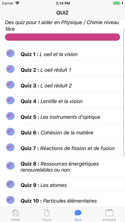 Chimie 1ère ES screenshot-4