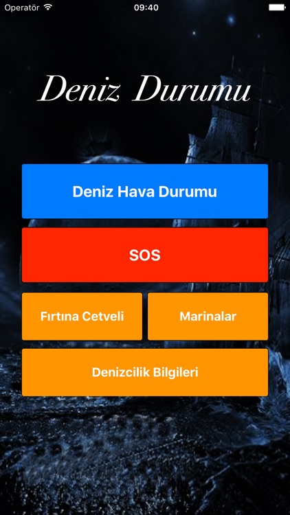 Deniz Durumu