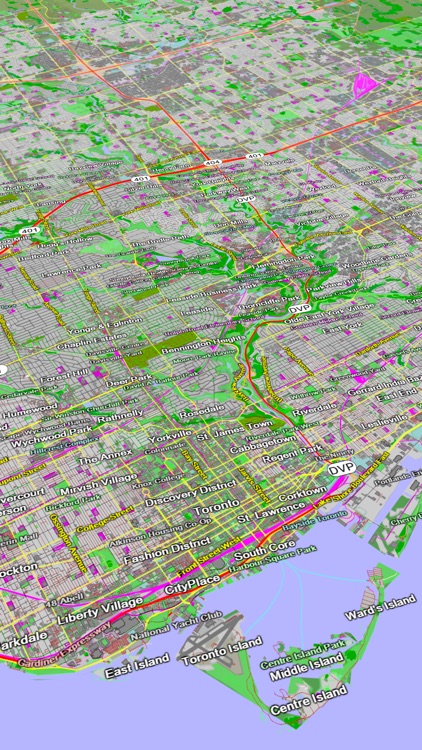 Scenic Map Eastern Canada screenshot-4