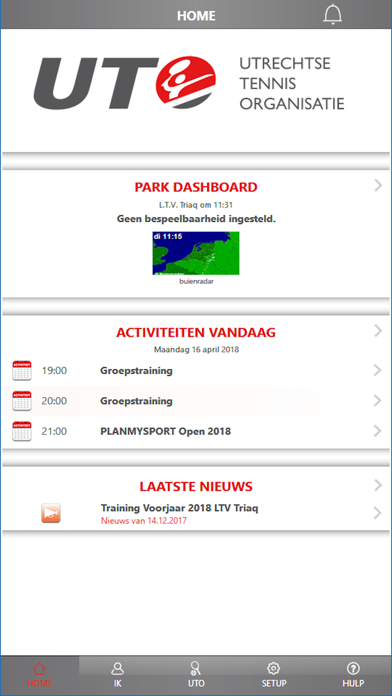 Utrechtse Tennis Organisatie screenshot 2