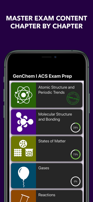 GenChem I Exam Prep