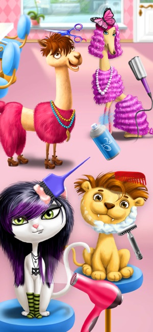 Animal Hair Salon - Kids Game