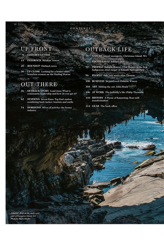 Outback Magazine screenshot 2