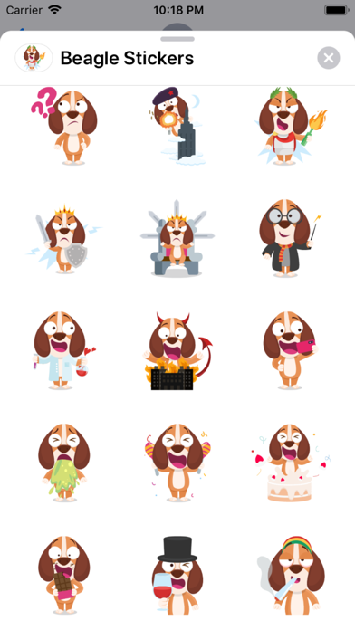 How to cancel & delete Beagle Stickers from iphone & ipad 3