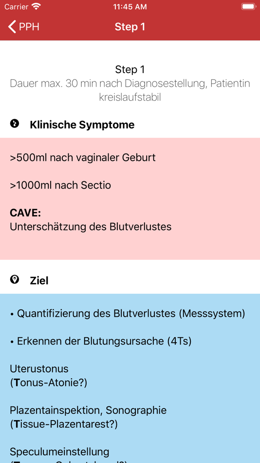 Peripartale Blutungen Leitlinie 2024 – CGCG