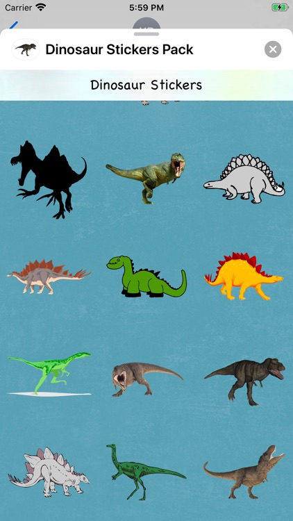 Dinosaur Stickers Pack