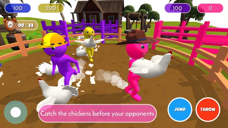 Human Gangs Fight for Chicken