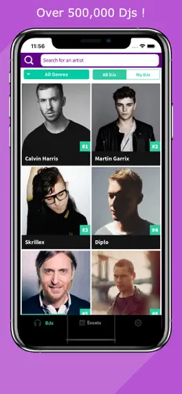 Game screenshot The DJ List - Profiles, Music mod apk