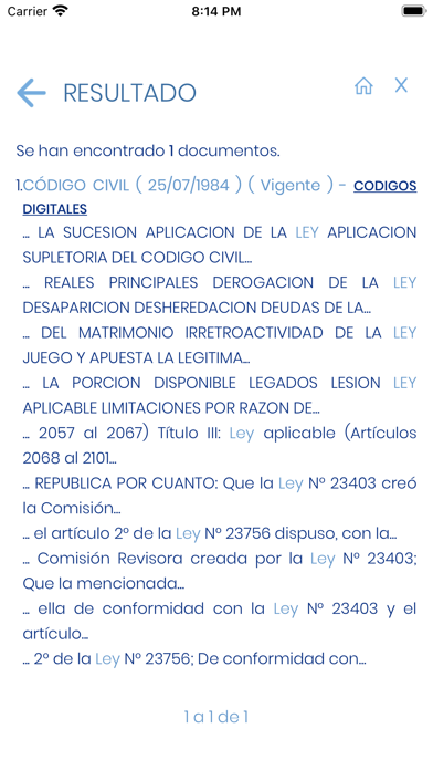 Códigos Digitales Gaceta screenshot 3