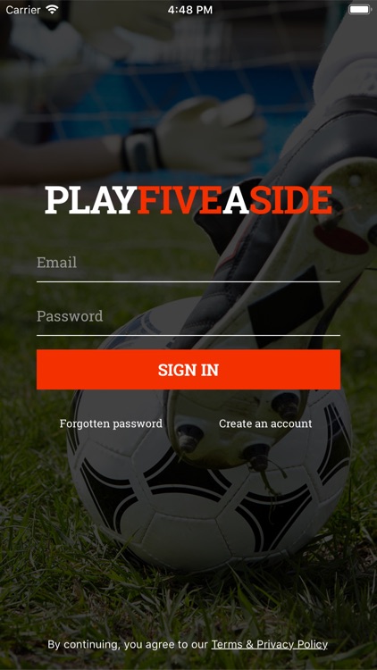 Playfiveaside Results App