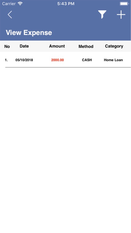 ExpenseRecord screenshot-3