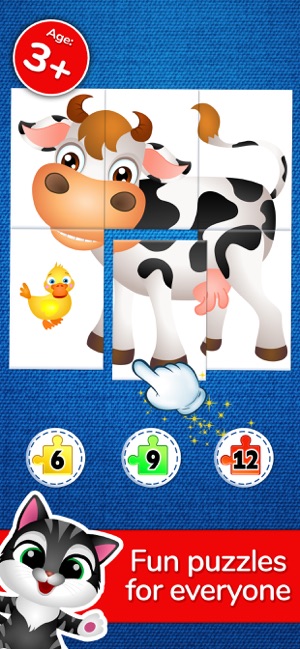 123 Kids Fun Puzzle Blue Games(圖1)-速報App