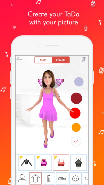 TaDa Time - 3D AR Messenger screenshot-5