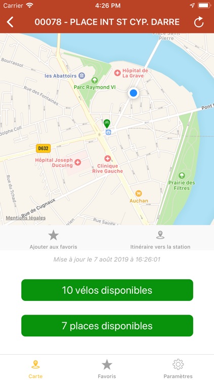 Simple VélôToulouse screenshot-4