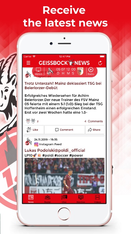 Geissbock News