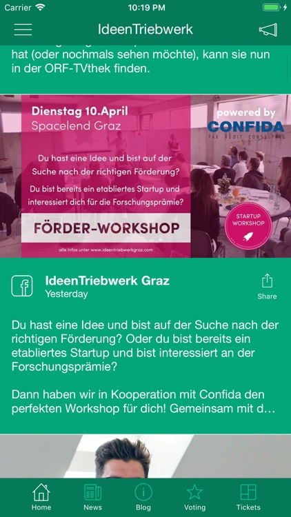 Ideentriebwerk Graz | News