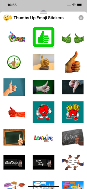 Thumbs Up Emoji Stickers(圖5)-速報App