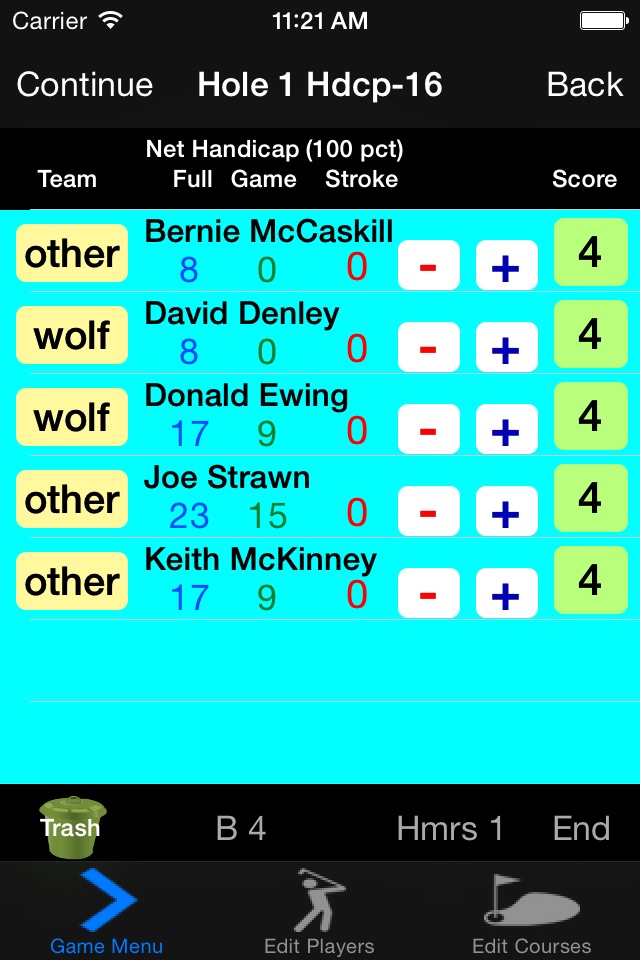 Wolf the Golf Game screenshot 3