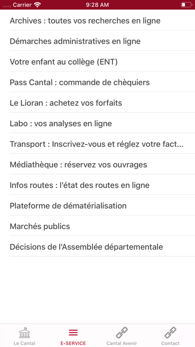 Cantal Conseil départemental screenshot 4
