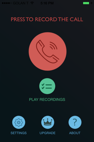 CallRec Pro - IntCall - náhled