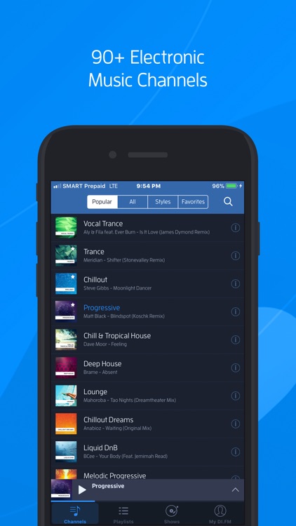 DI.FM - Electronic Music Radio screenshot-0