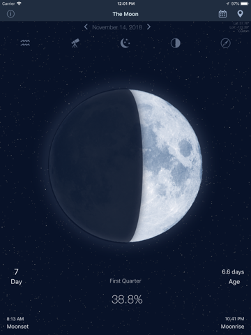 Скриншот из The Moon: Calendar Moon Phases