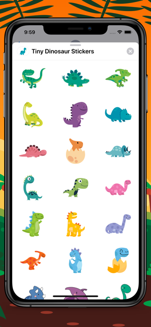 Tiny Dinosaur Stickers(圖2)-速報App