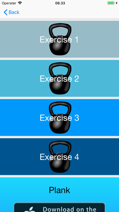 Kettlebell exercises for men screenshot 4