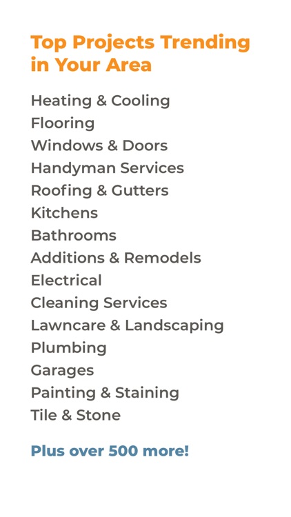 HomeAdvisor: Find a Contractor