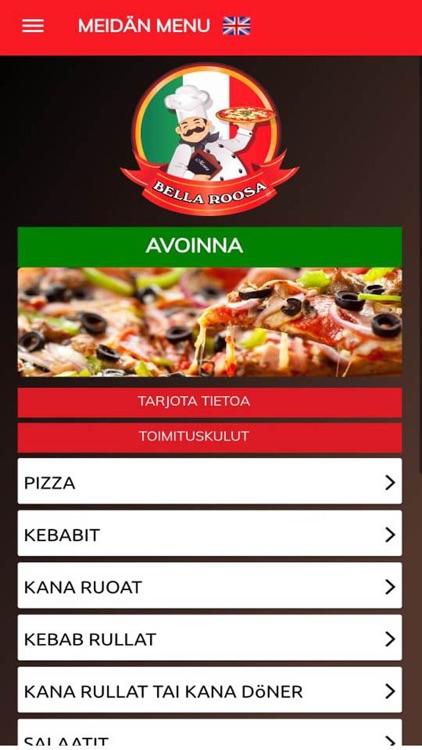 Bellaroosa Pizza