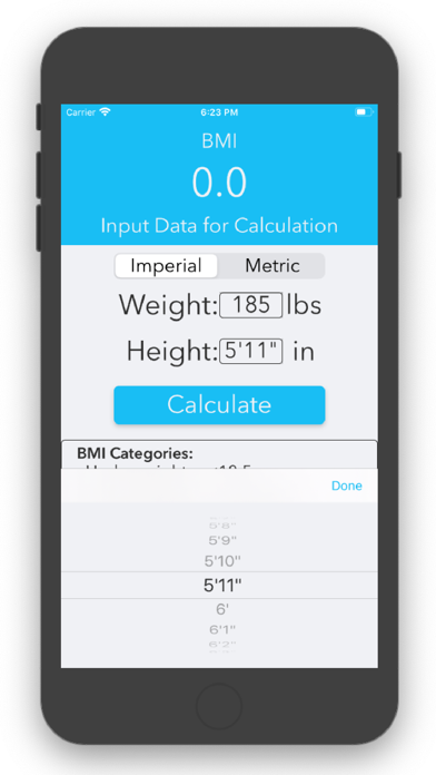 BMI Calculator - Fast & Simple screenshot 2